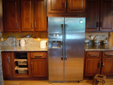 stainless appliances