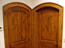 hardwood doors